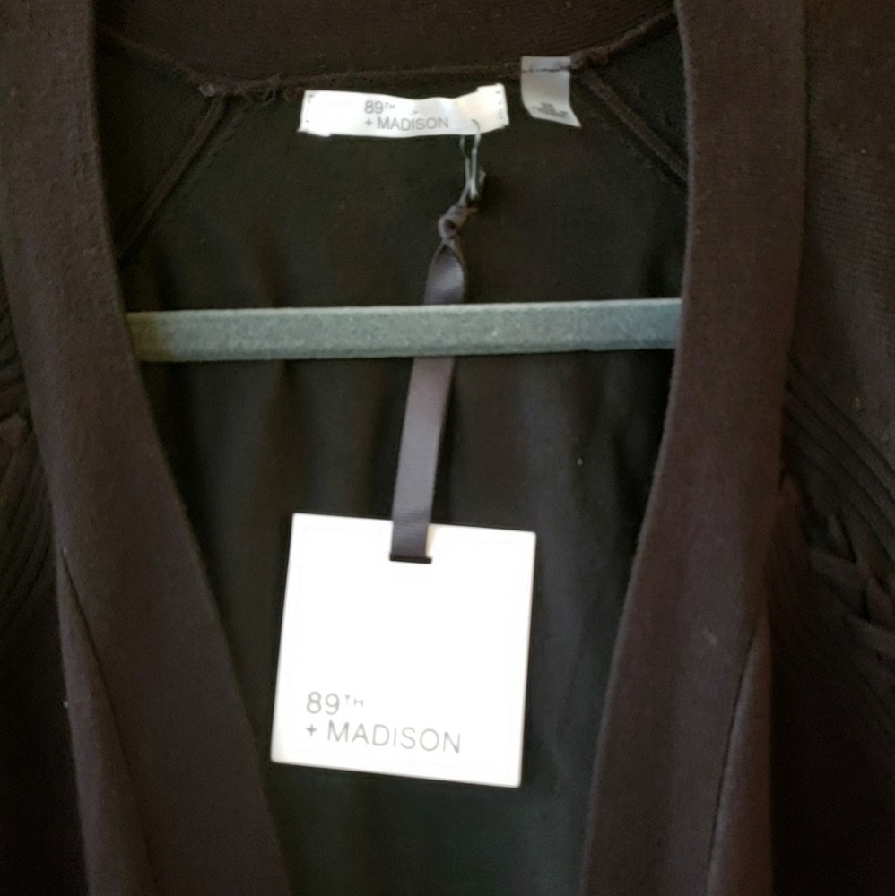 89th + Madison Black Sweater
